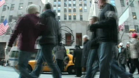Rockefeller Center Stock Footage 694755