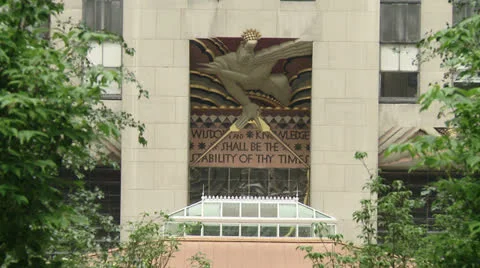 Rockefeller Center Stock Footage 22784315