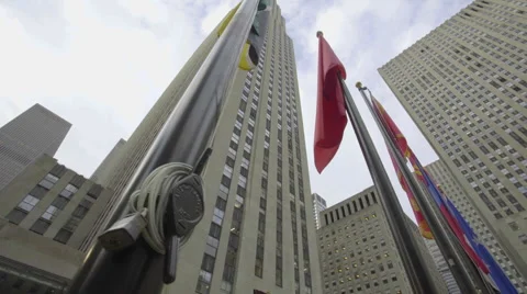 Rockefeller Center Stock Footage 61171554