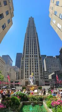 Rockefeller Center Stock Photos