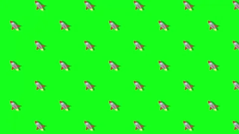 Rocket background animated background cartoon rocket jet space 4k looping g.. Stock Footage 290765696