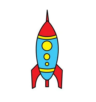 Rocket clipart Stock Illustration