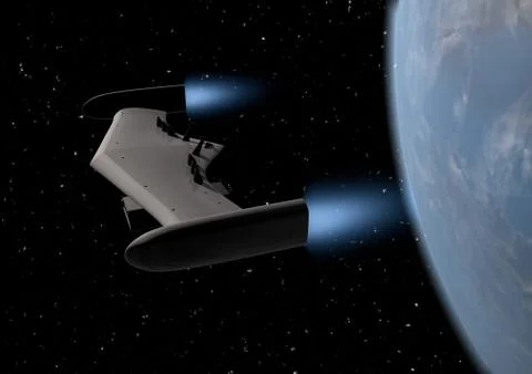 Rocket drone Stock Illustration