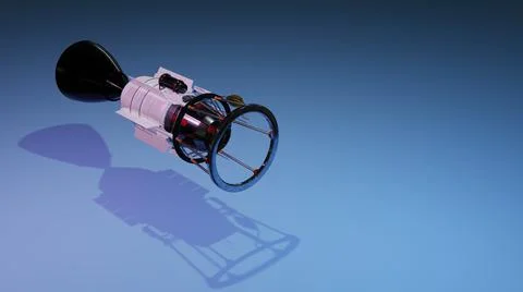 Rocket Engine Stock Illustration