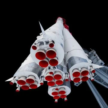 Rocket engine Stock Photos