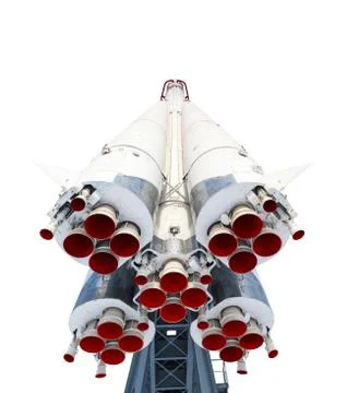 Rocket engine Foto stock