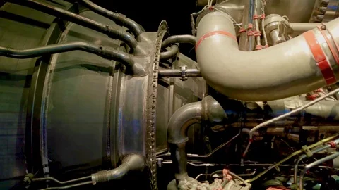Rocket Engine Section 4K Stock Footage 117925865