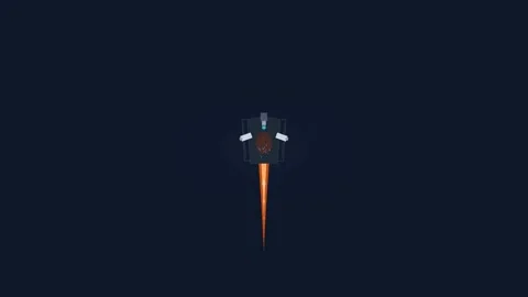 Rocket Engine Torch Igniter Combustion and High Velocity Flame Jet for Mode.. Stock Footage 347627200