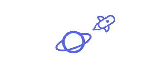 Rocket Exploring Orbit Stock Footage 335639913