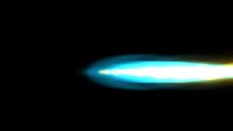 Rocket flow effect 4K Video stock 295283362