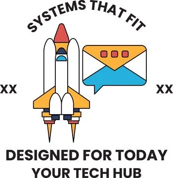 A rocket is flying in the sky with a letter "x" on the side Stock Illustration