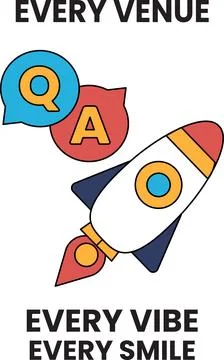 A rocket is flying in the sky with a smiley face on it Stock Illustration