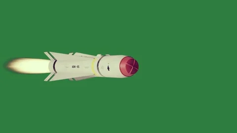 A rocket flying through the air Видео 337029151