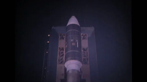 Rocket Footage Stock Footage 37597293