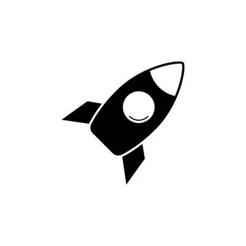 Rocket icon. Element of space icons. Premium quality graphic design icon. Signs Illustrazione stock