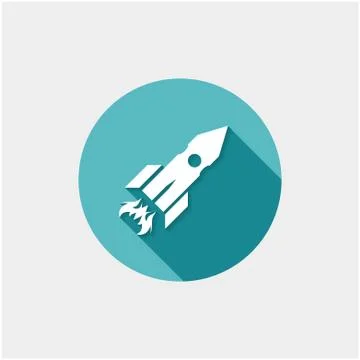 Rocket icon Stock Illustration
