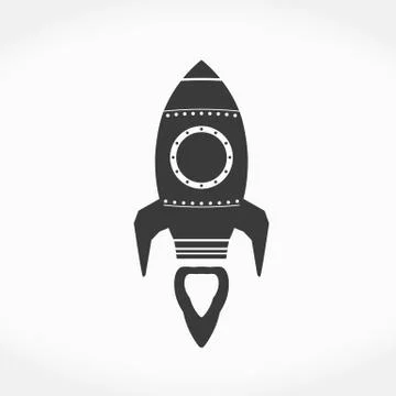 Rocket Icon 스톡 일러스트