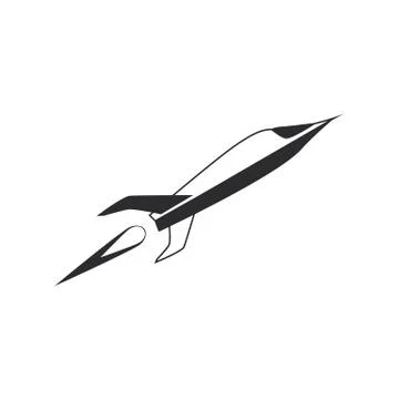 Rocket icon. Stock Illustration
