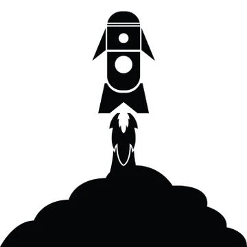 Rocket icon Stock Illustration