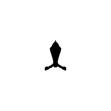 Rocket icon. Simple style space science poster background symbol. brand log.. Stock Illustration