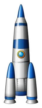 A rocket 스톡 일러스트
