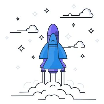 Rocket Stock Illustration