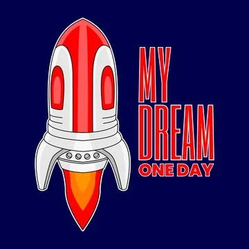 Rocket  Ilustration vector Stock Illustration