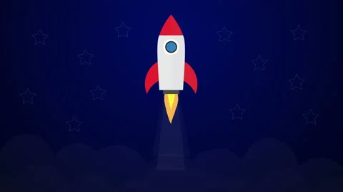 Rocket landing Stock Footage 149947431