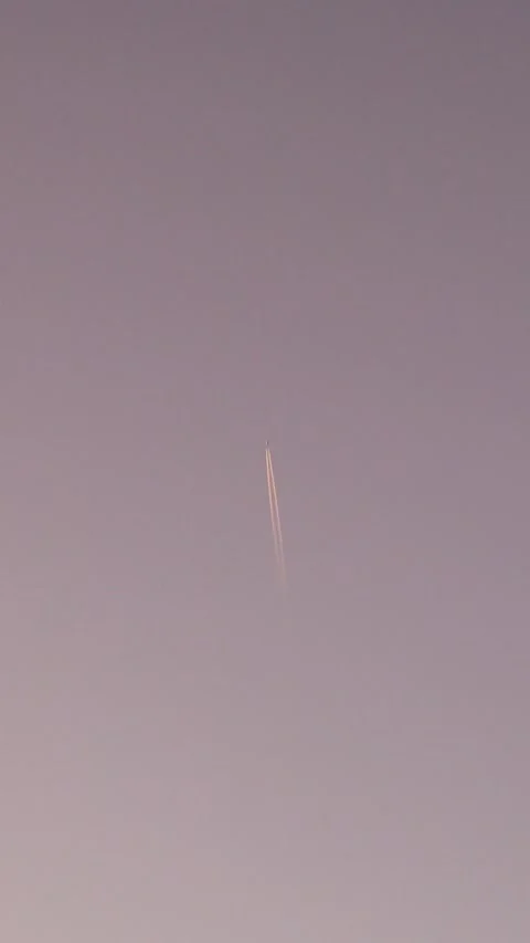 Rocket launch into blue sky with smoke trail Stock Footage 343461892