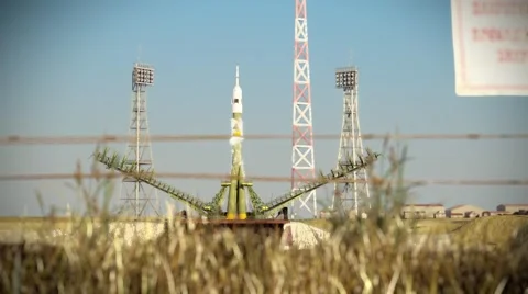 Rocket launch Stock Footage 50637658