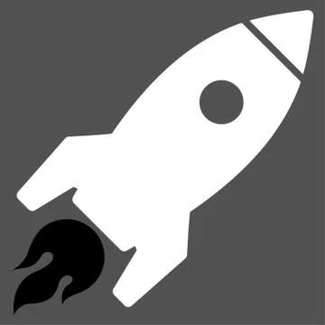 Rocket Launch Icon from Commerce Set Stock Illustration
