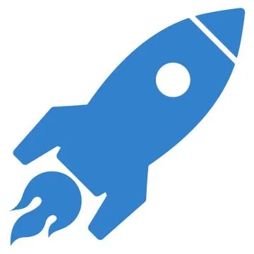 Rocket Launch Icon from Commerce Set Stock Illustration