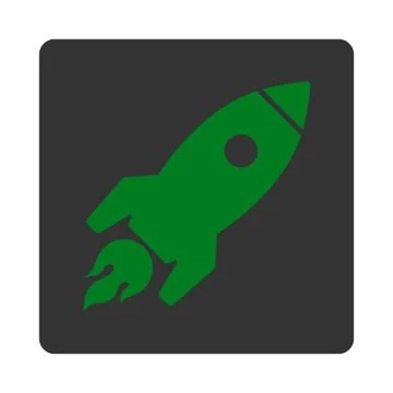 Rocket Launch Icon Stock Illustration