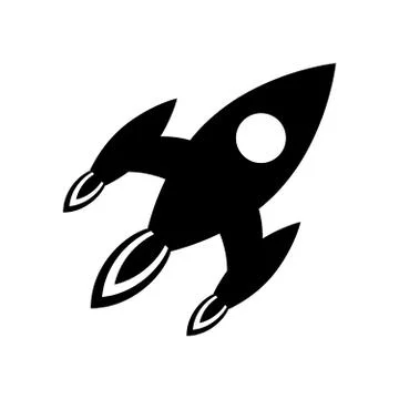 Rocket launch Stock Illustration