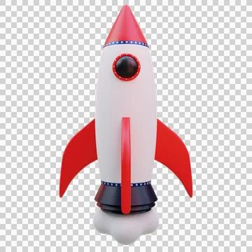 Rocket launch Stock Illustration