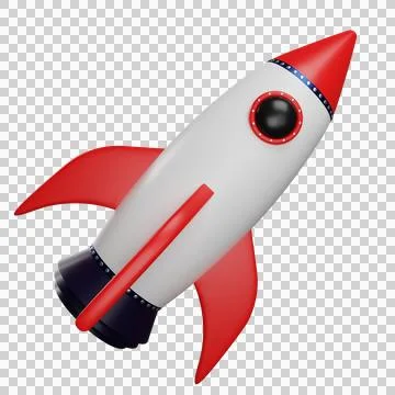 Rocket launch Stock Illustration