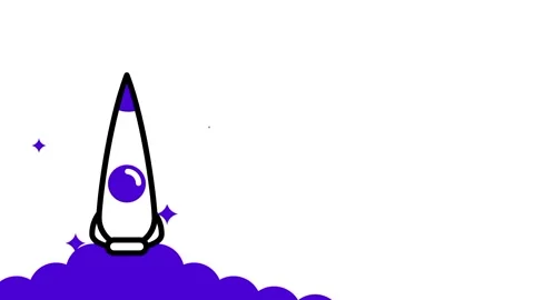 Rocket Launch Silhouette Stock Footage 336063510