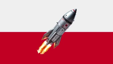 Rocket Launch in Space. Stock Footage 340331714
