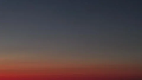 Rocket launch trail in red sunset sky over city Stock Footage 346301003