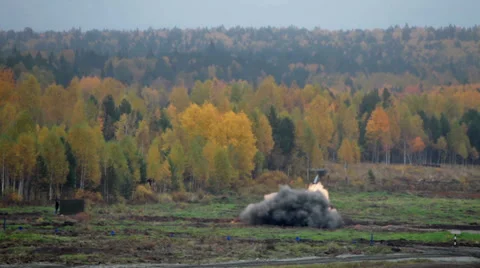 Rocket launcher Stock Footage 34203895