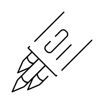 Rocket launching icon representing business startup and innovation Illustration