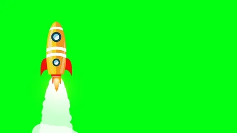 Rocket Launch Green Screen Stock Video Footage | Royalty Free Rocket ...