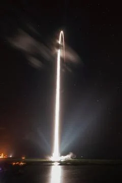 Rocket Liftoff Stock Photos