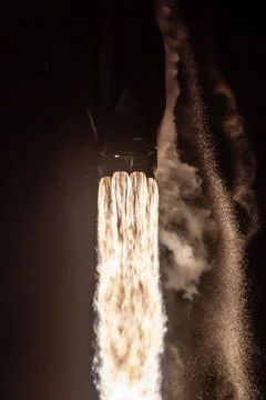 Rocket Liftoff Stock Photos