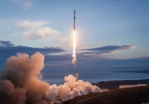 Rocket Liftoff Stock Photos