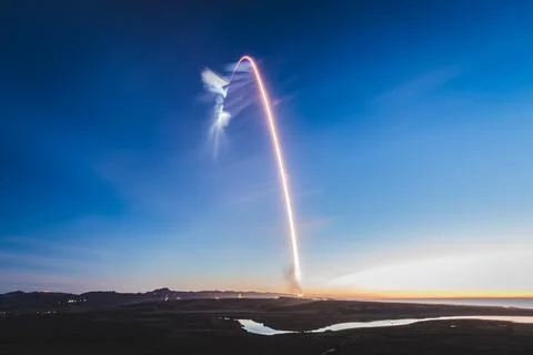 Rocket Liftoff Stock Photos