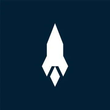 Rocket logo design. Vector logotype template. logo for your business Stock Illustration