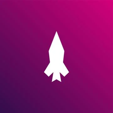 Rocket logo design. Vector logotype template. logo for your business Stock Illustration
