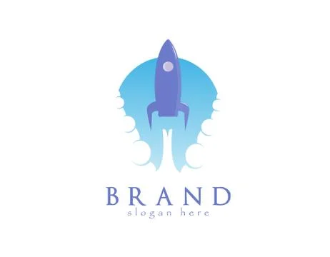 Rocket logo Stock Illustration