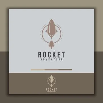 Rocket logo Stock Illustration